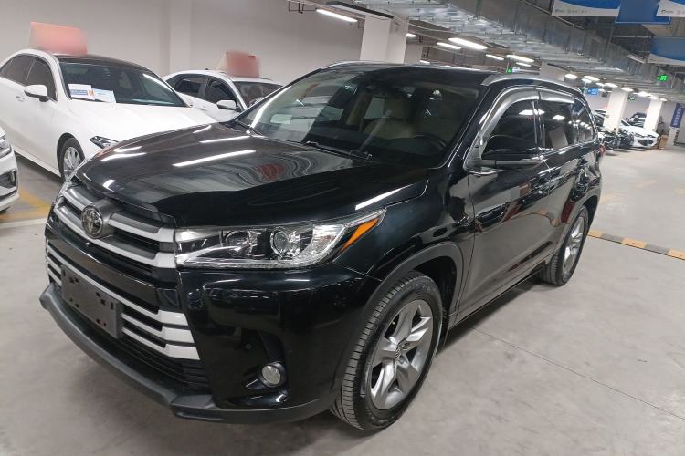 Used Toyota Highlander 2018 2.0T Four-Wheel Drive Luxury Version 7 Seats China VI Standard
