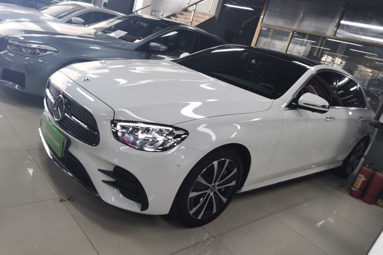 Used Mercedes-Benz E-Class New Energy 2023 E 350 e L Plug-in Hybrid Sports Sedan