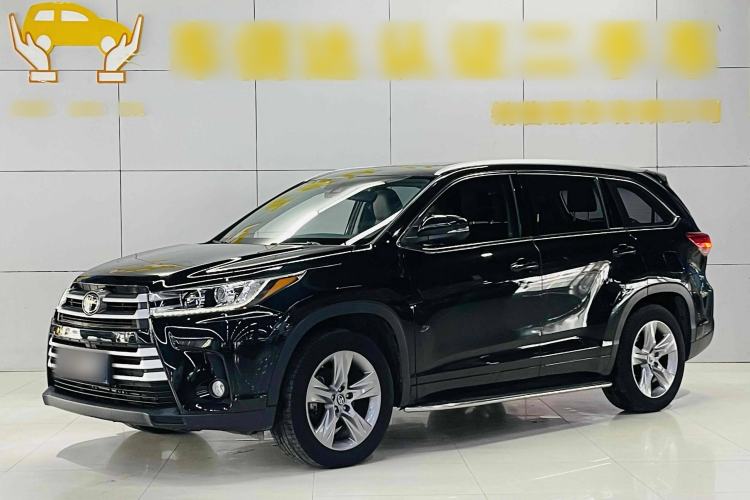Used Toyota Highlander 2018 2.0T Four-Wheel Drive Luxury Version 7 Seats China VI Standard
