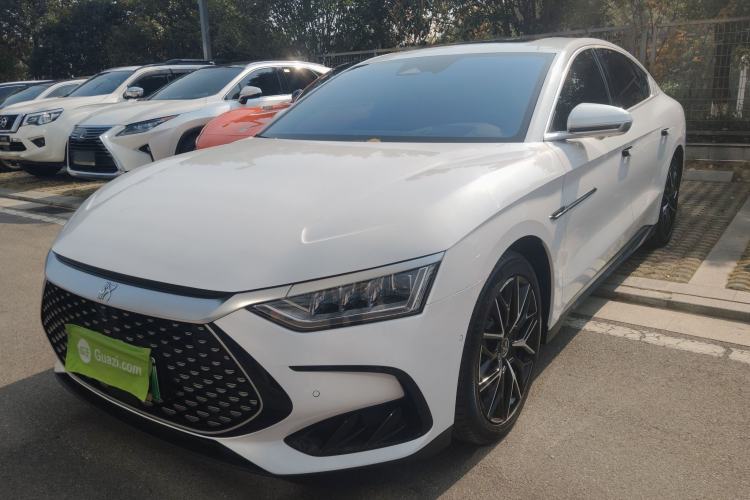 Used BYD Han 2022 DM-p 202km Four-Wheel Drive Flagship Model