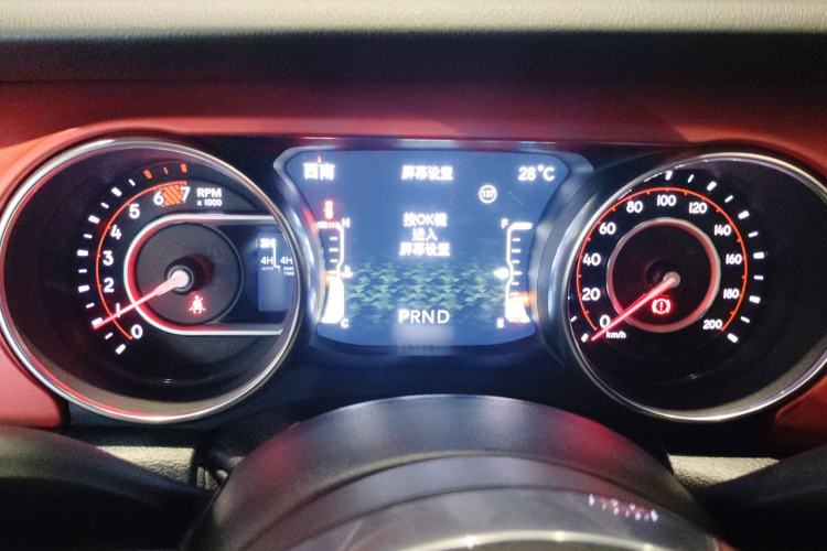 Used  Wrangler 2019 2.0T Rubicon Four-Door Version China VI Emission Standard
