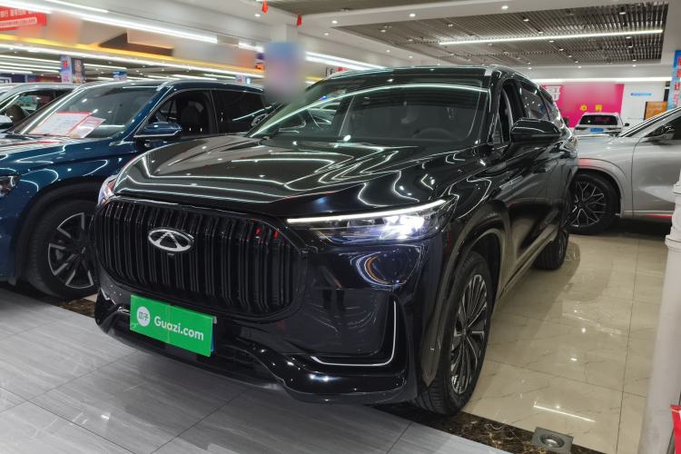 Used Chery Tiggo 9 2025 2.0T Dual-Clutch Two-Wheel Drive Black Samurai Edition 5 Seats