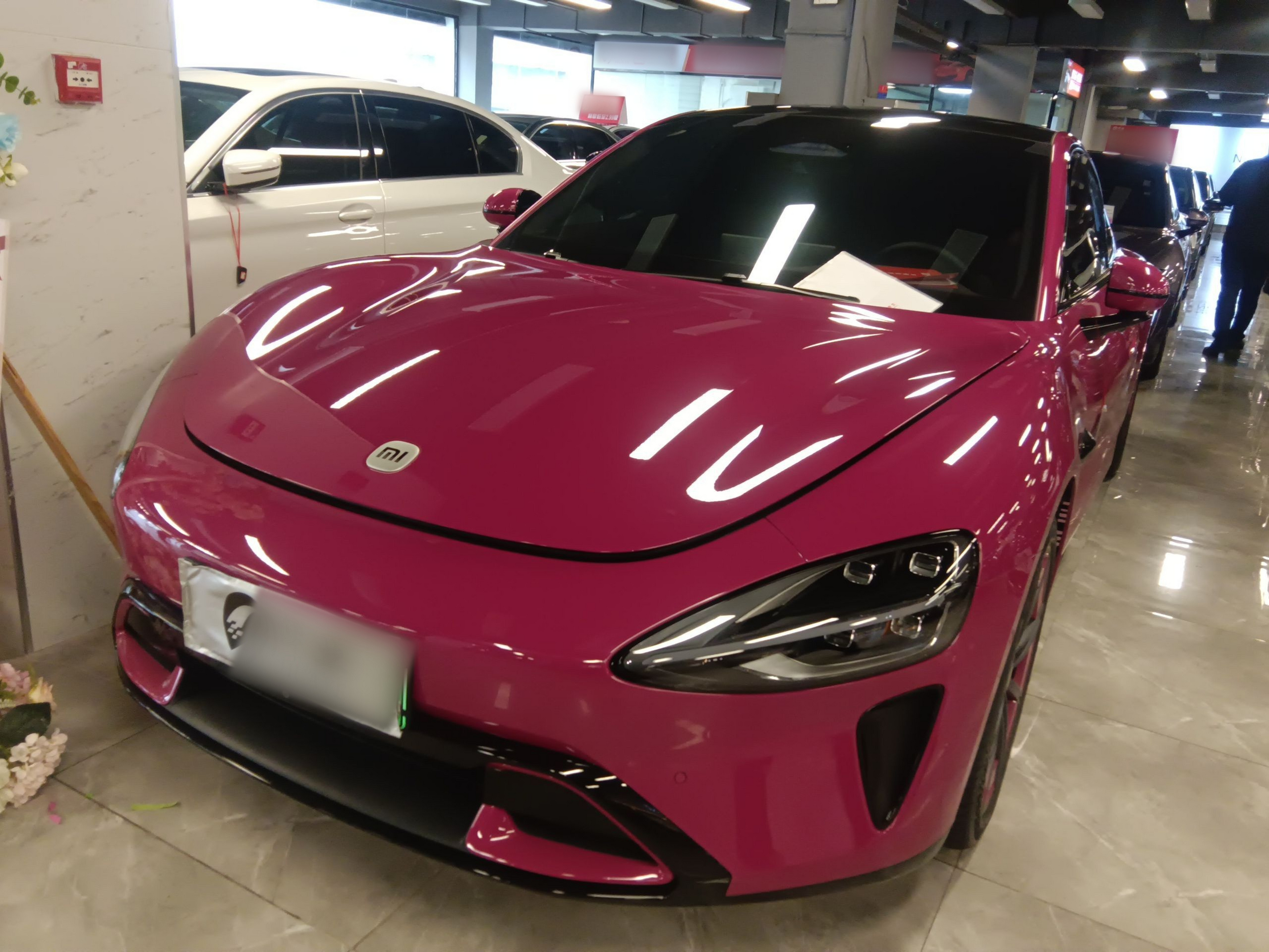 تحت مقدمة السيارة