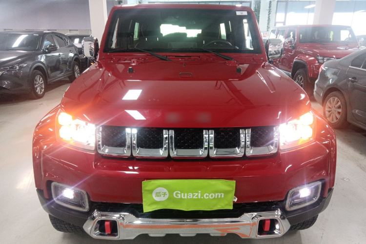 Used  BJ40 2018 PLUS 2.3T Automatic Four-Wheel Drive Flagship Version China V Emission Standard
