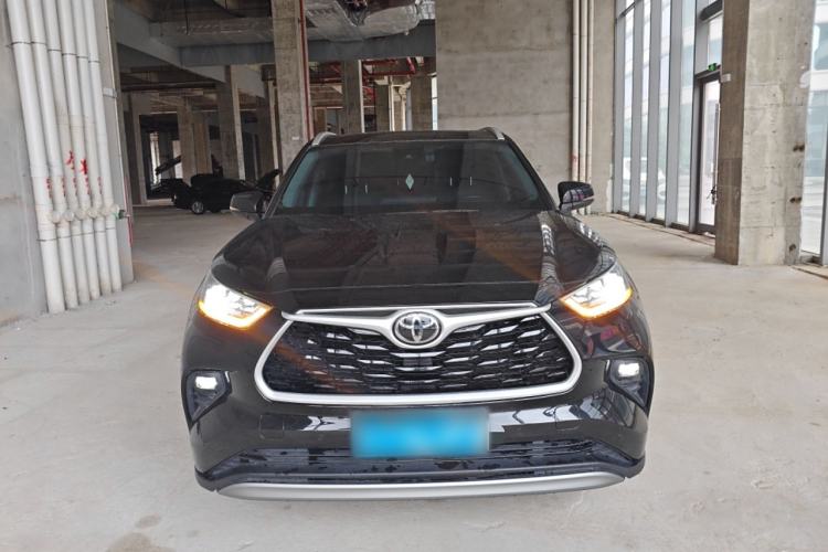 Used Toyota Highlander 2024 2.5L Smart Electric Hybrid Dual-Motor Two-Wheel-Drive Prestige Version 7 Seats
