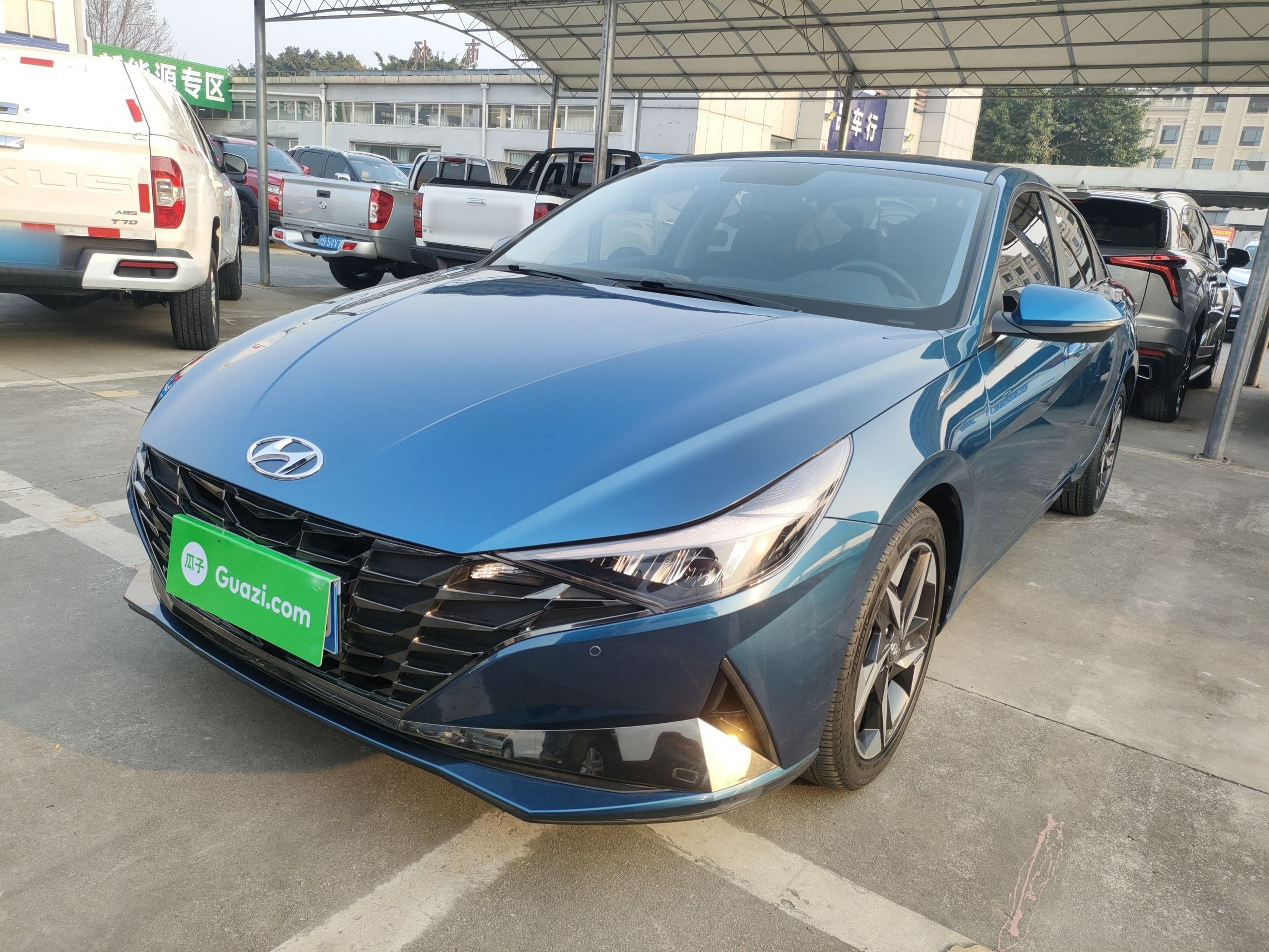 تحت مقدمة السيارة