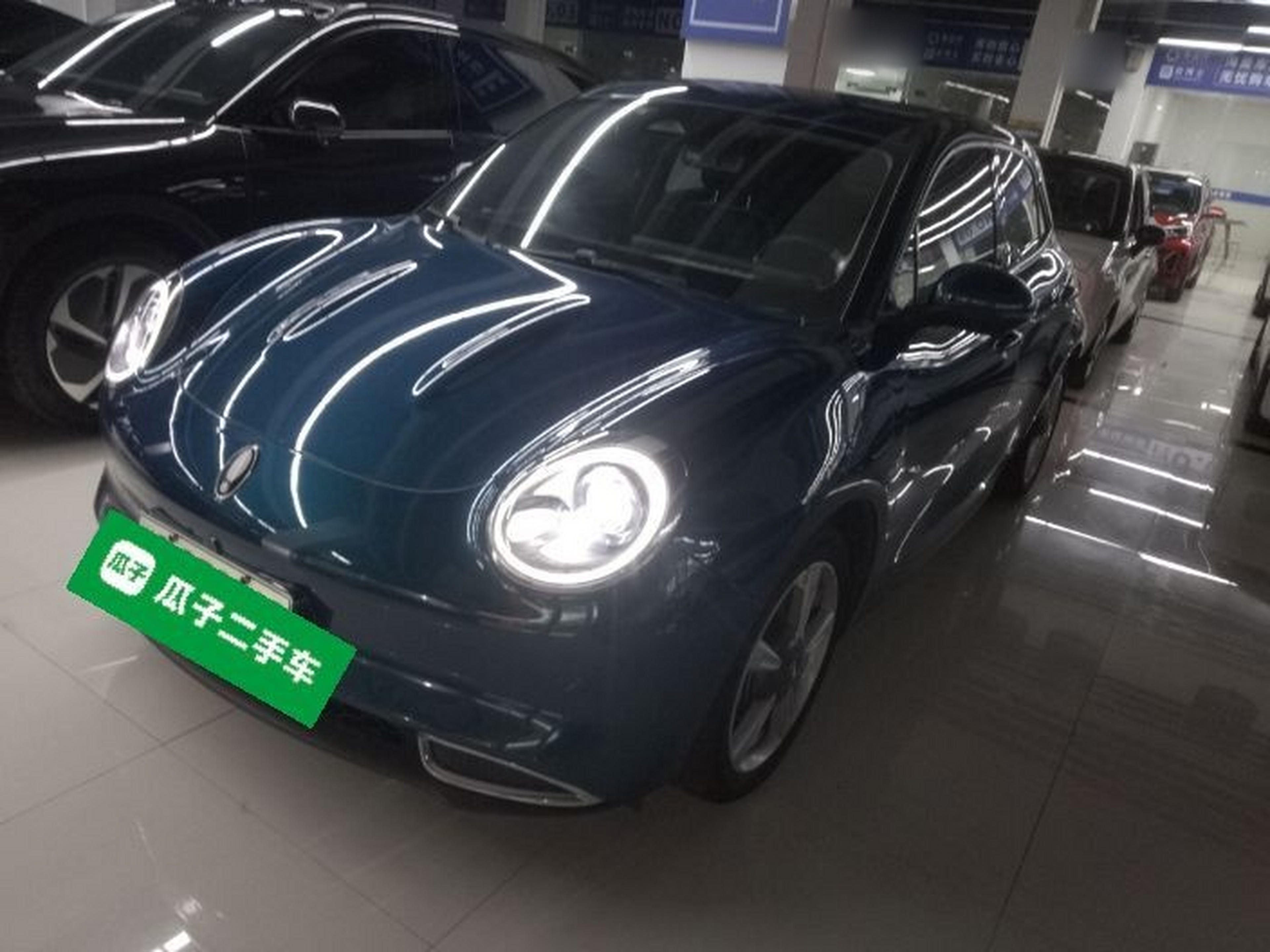 تحت مقدمة السيارة