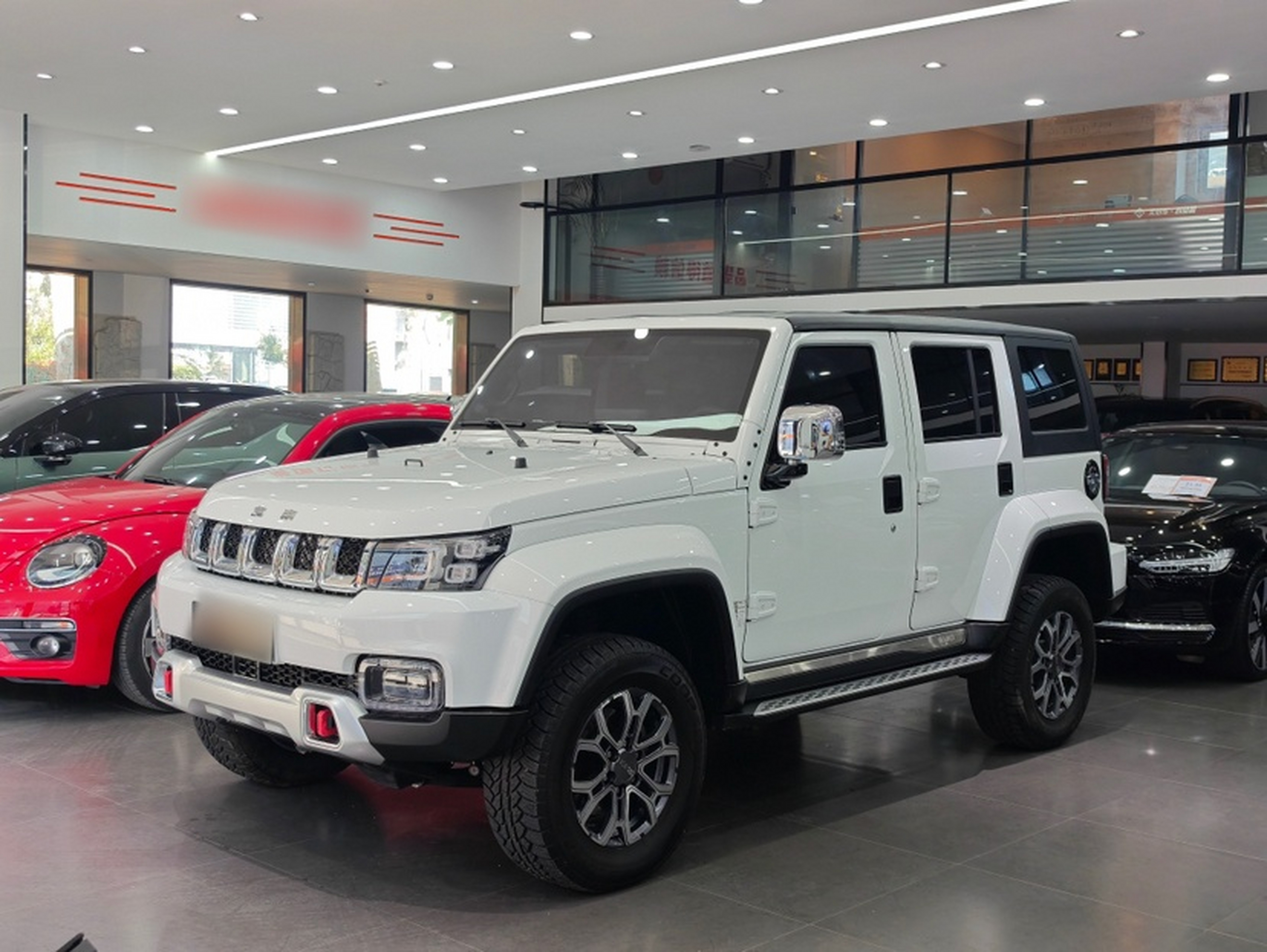 تحت مقدمة السيارة