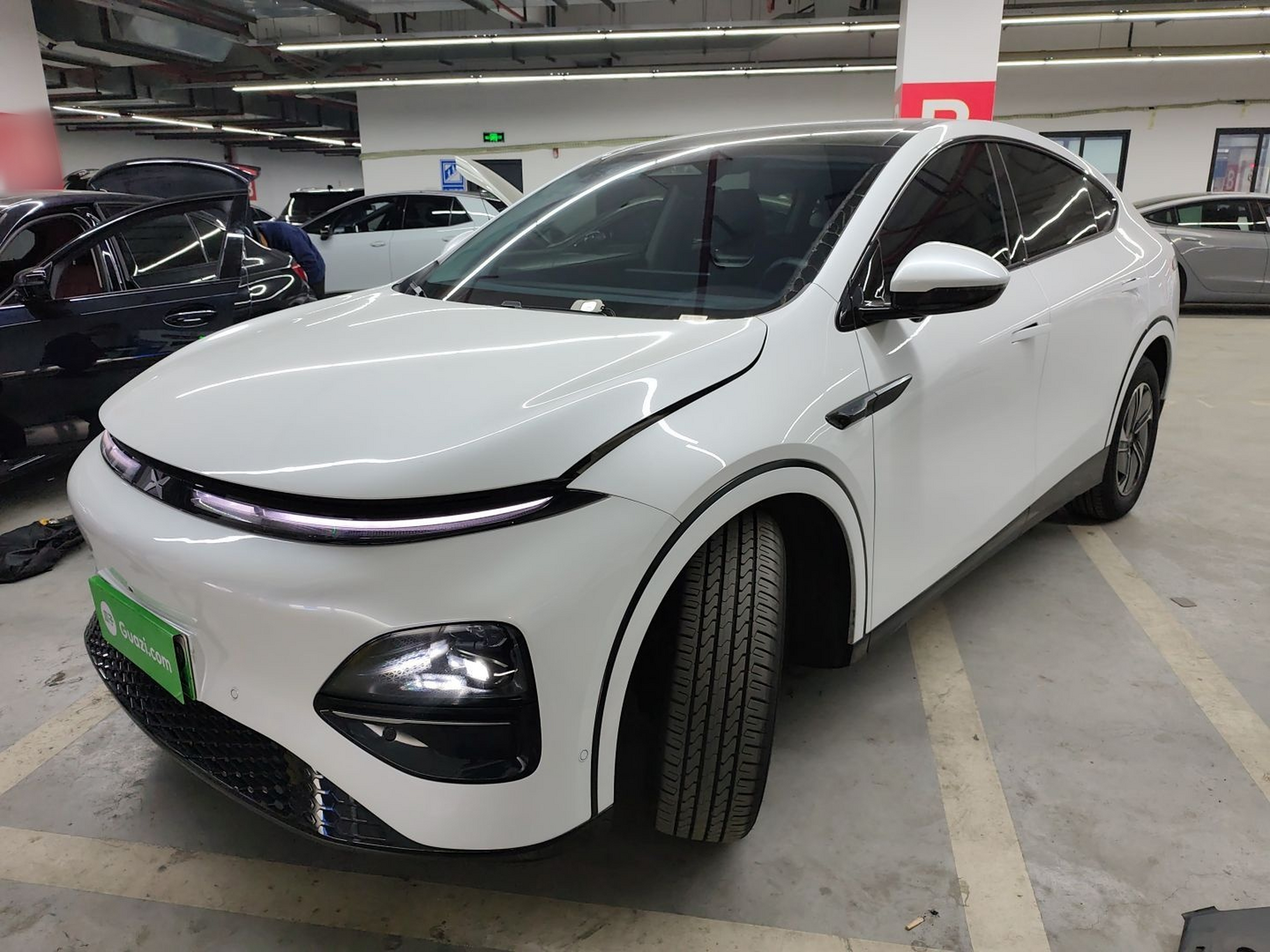 تحت مقدمة السيارة