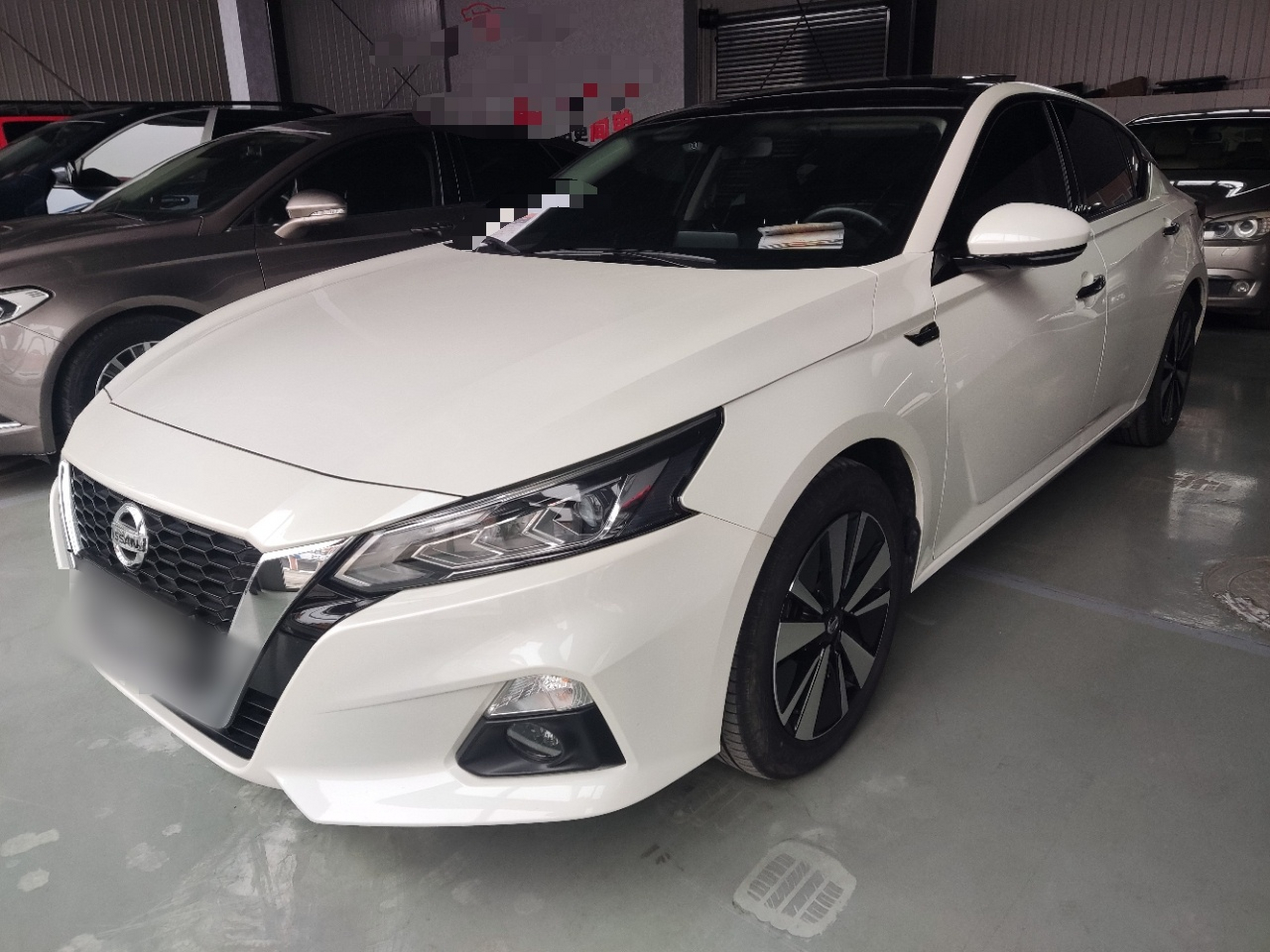 تحت مقدمة السيارة