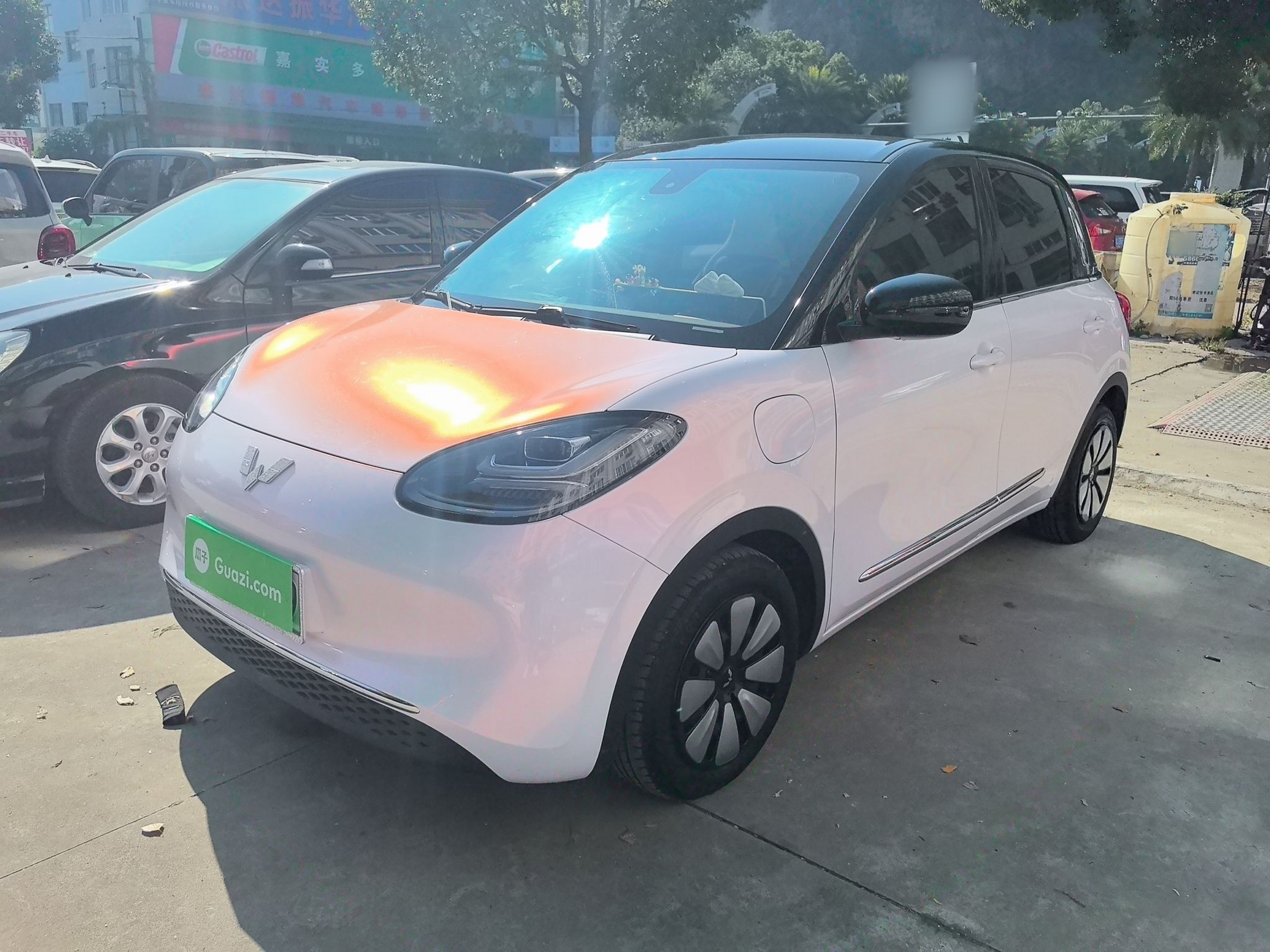 تحت مقدمة السيارة