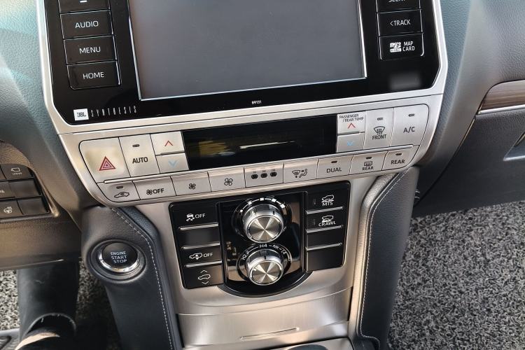 Used Toyota Prado 2018 3.5L Automatic VX NAVI with Rear-Mounted Spare Tire
