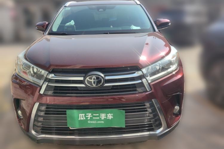 Used Toyota Highlander 2018 2.0T Four-Wheel Drive Prestige Version 7 Seats China V Emission Standard

