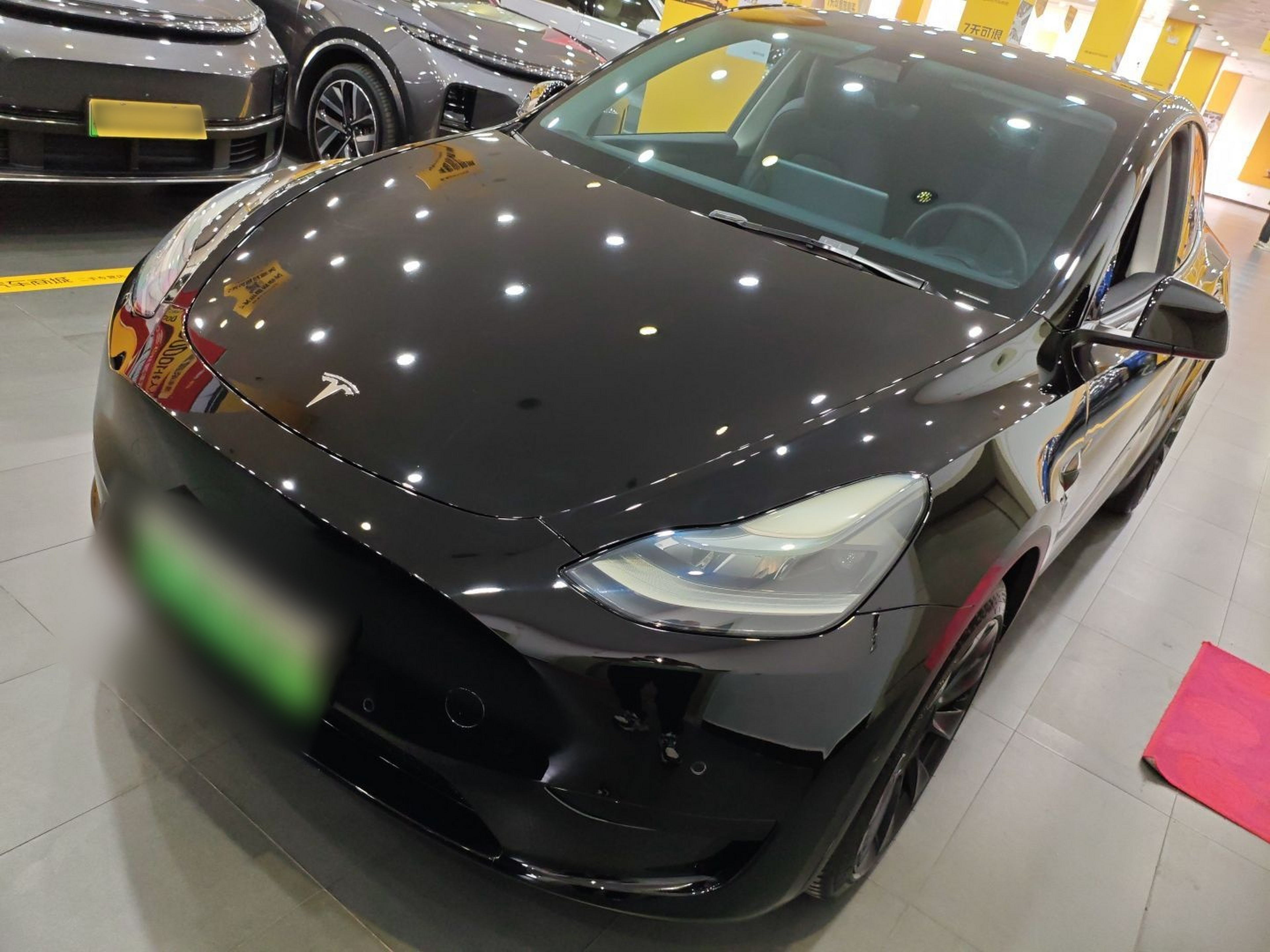 تحت مقدمة السيارة