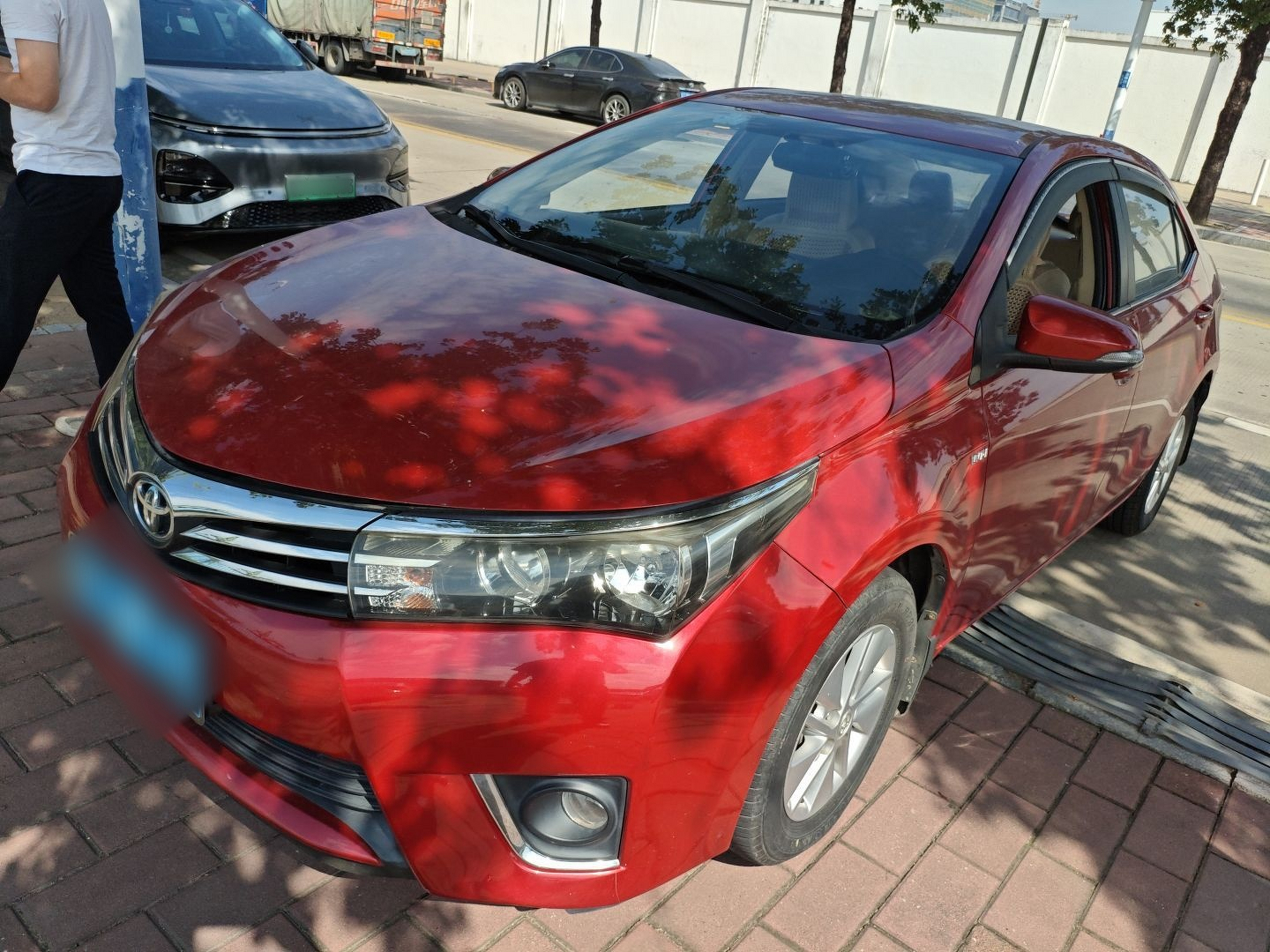 تحت مقدمة السيارة