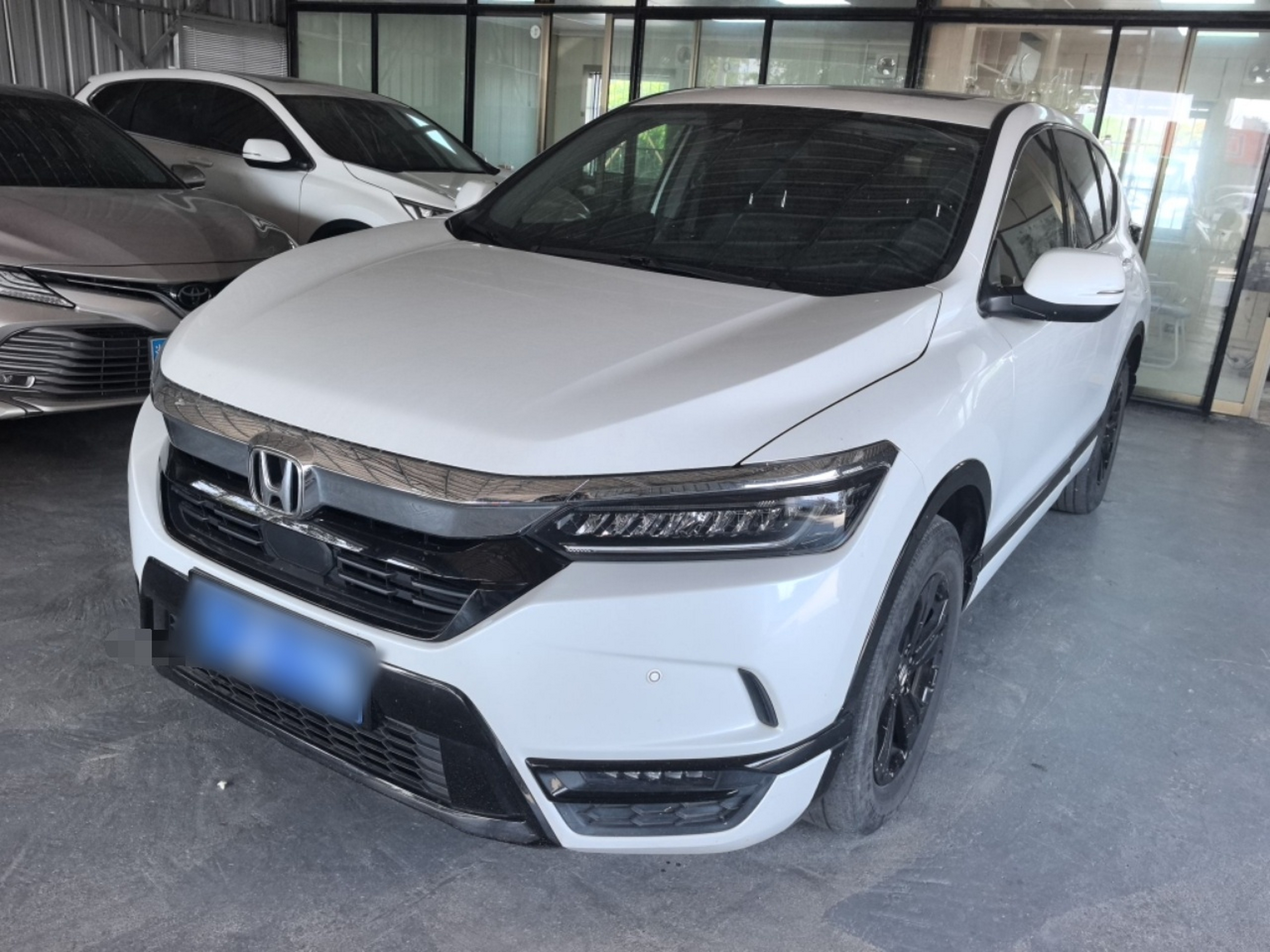 تحت مقدمة السيارة