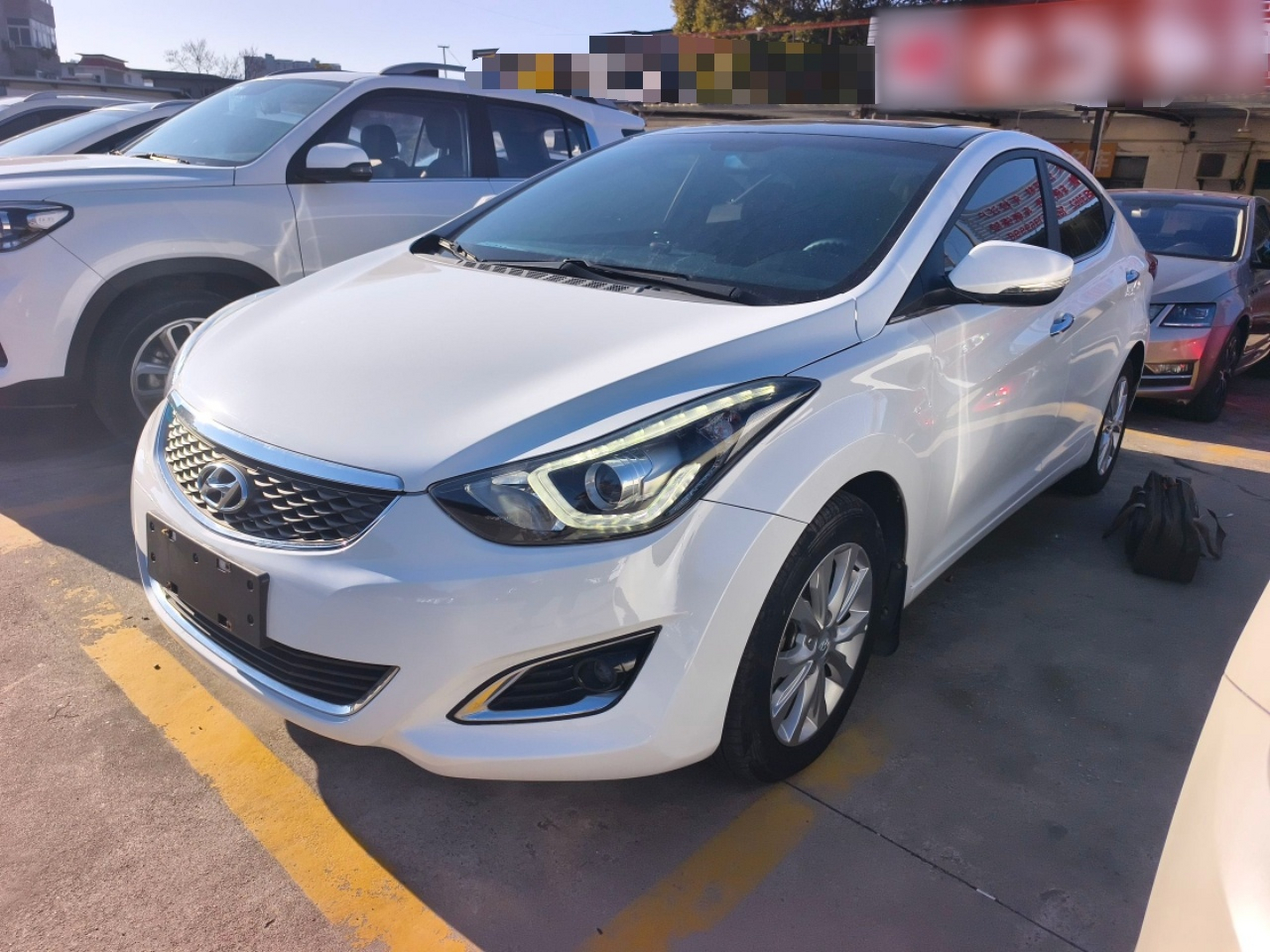 تحت مقدمة السيارة