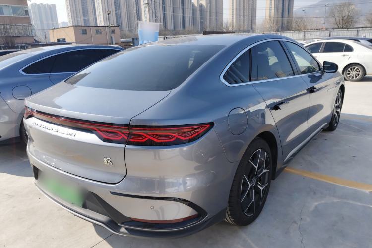 Used BYD Han 2022 EV Genesis Edition 715KM Front-Wheel-Drive Prestige Model
