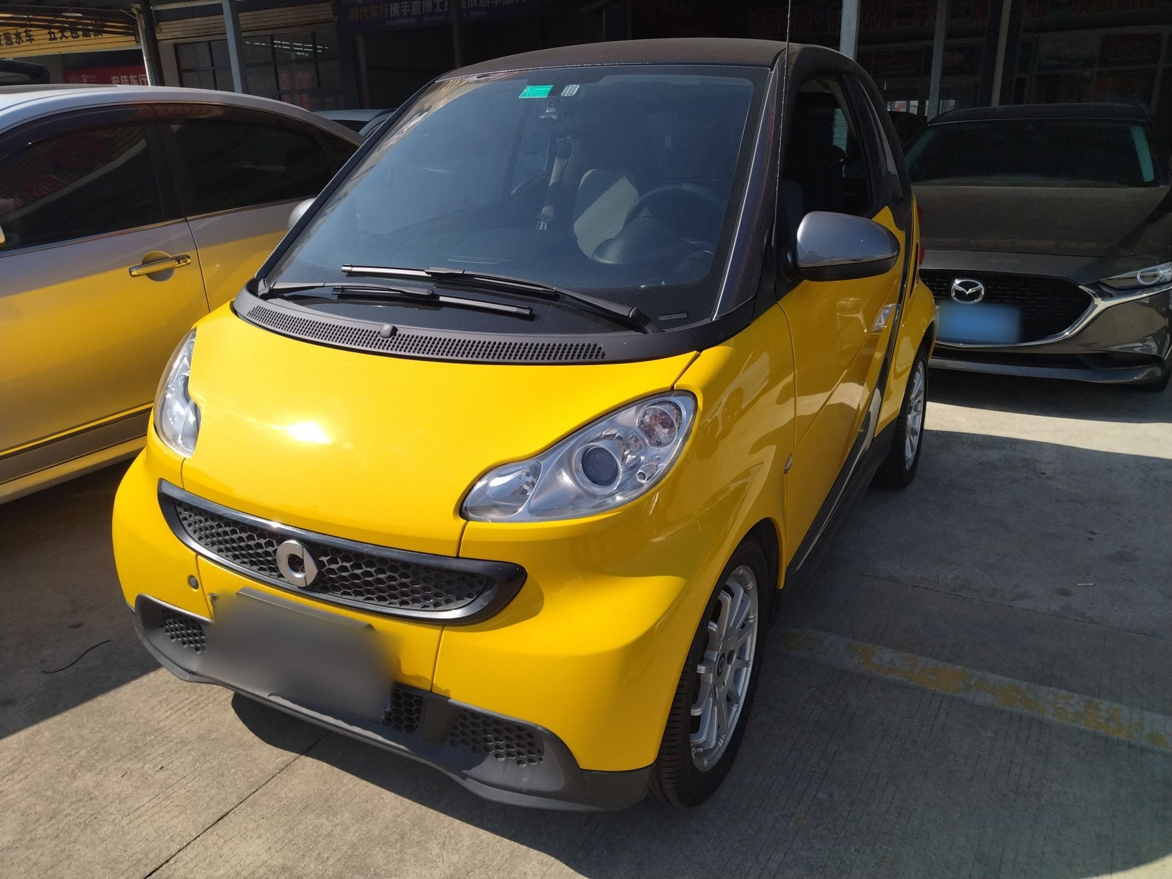 تحت مقدمة السيارة