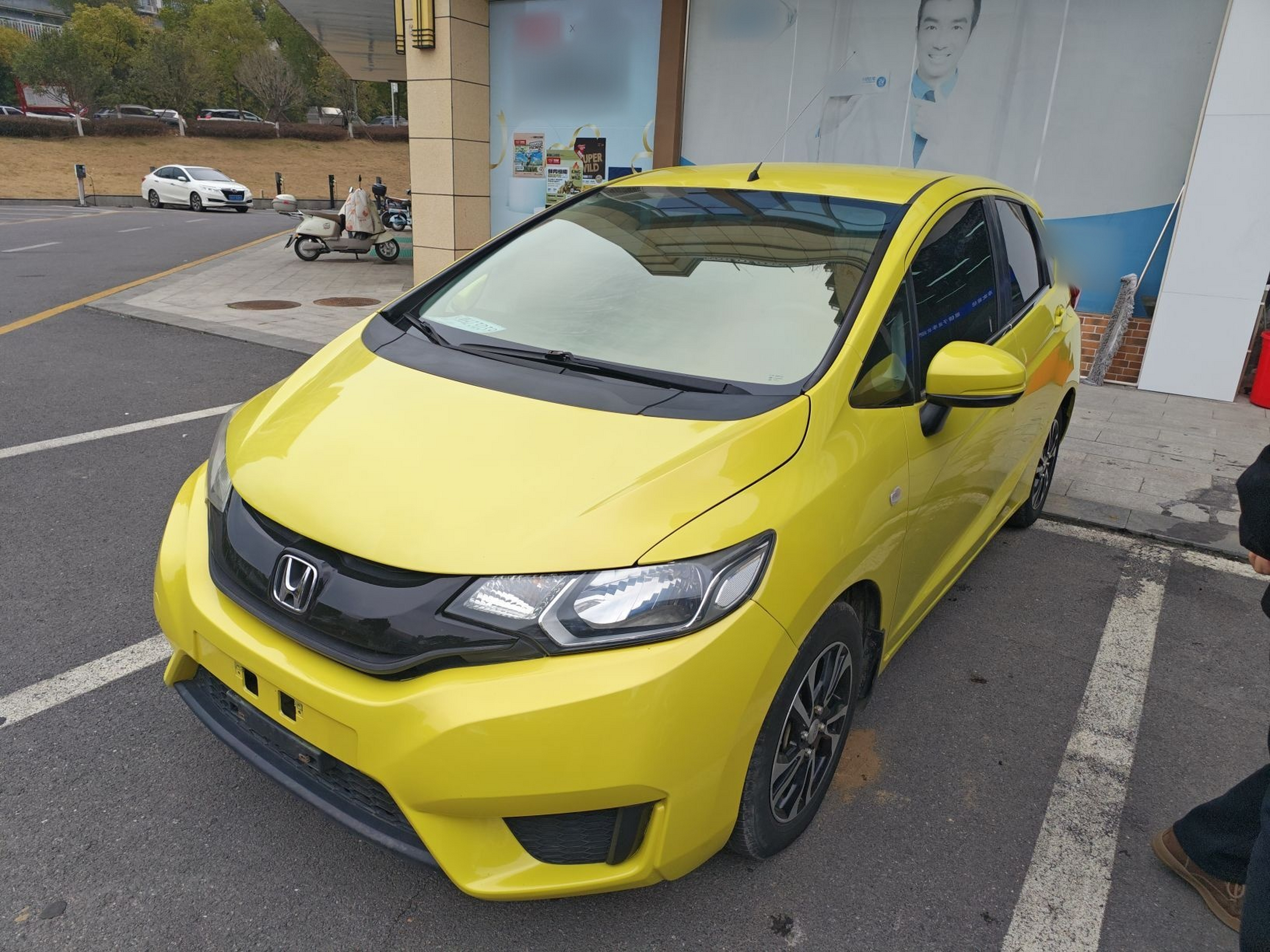 تحت مقدمة السيارة