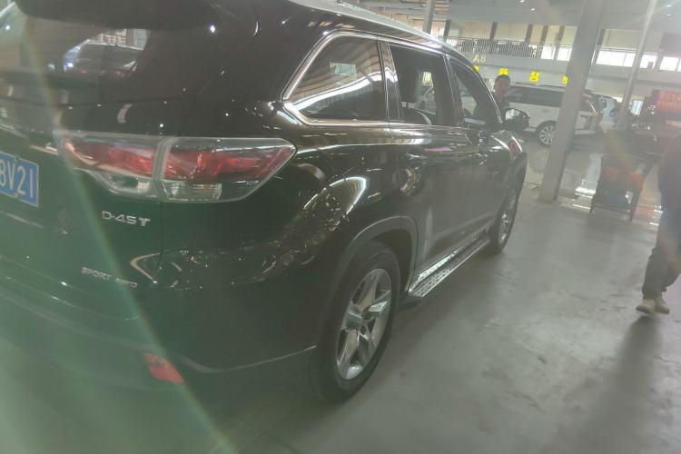 Used Toyota Highlander 2017 2.0T Four-Wheel Drive Luxury Edition 7 Seats