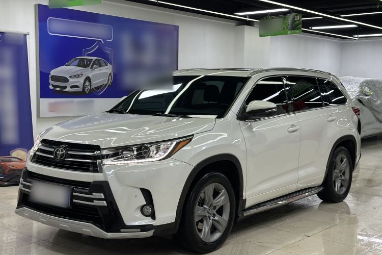 Used Toyota Highlander 2018 2.0T Four-Wheel Drive Prestige Version 7 Seats China V Emission Standard