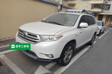 Used Toyota Highlander 2012 2.7L Two-Wheel Drive 7-Seater Luxury Edition