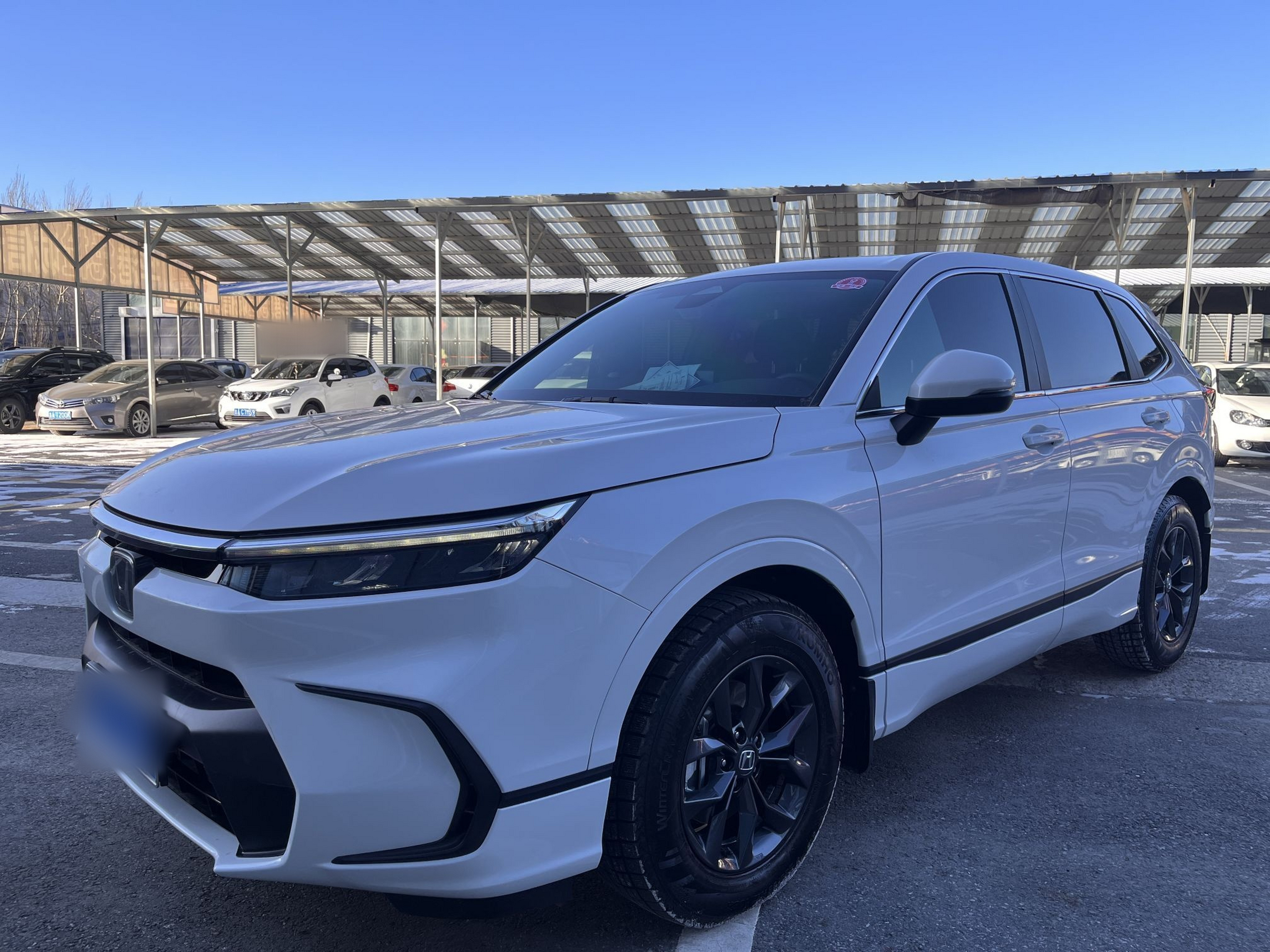 تحت مقدمة السيارة