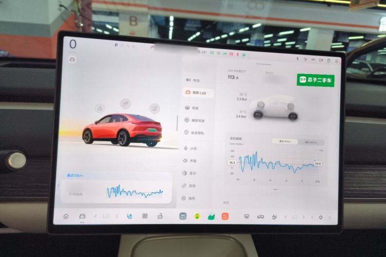 Used ONVO L60 2024 60 kWh Rear-Drive Version
