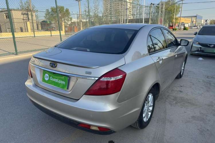 Used Geely Auto Emgrand 2017 Sedan Million Edition 1.5L Manual Luxury Model
