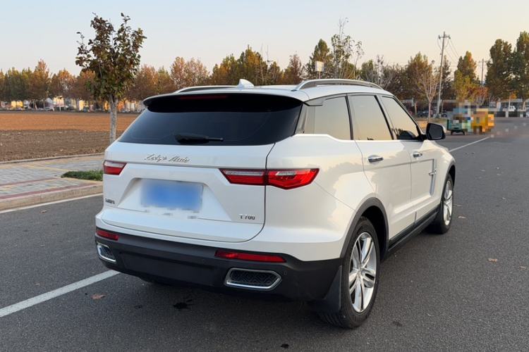 Used Zotye T700 2017 1.8T Dual-Clutch Luxury Model
