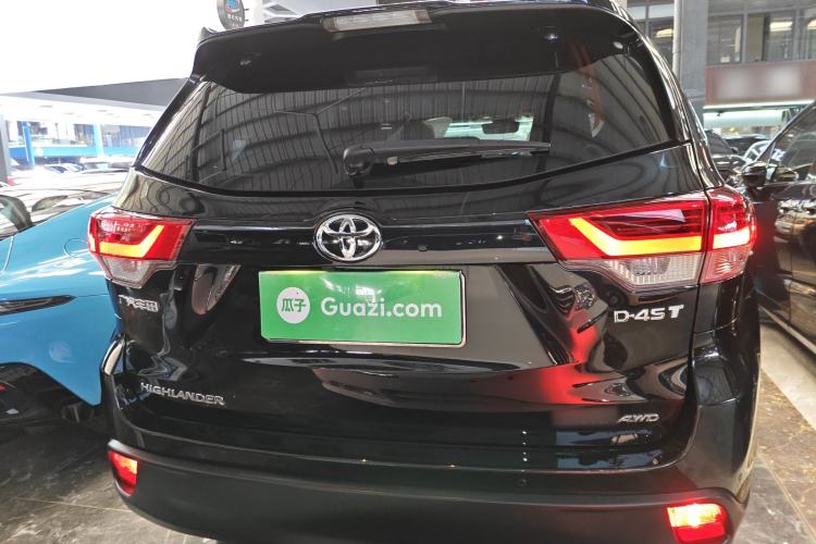 Used Toyota Highlander 2018 2.0T Four-Wheel Drive Prestige Version 7 Seats China VI Standard