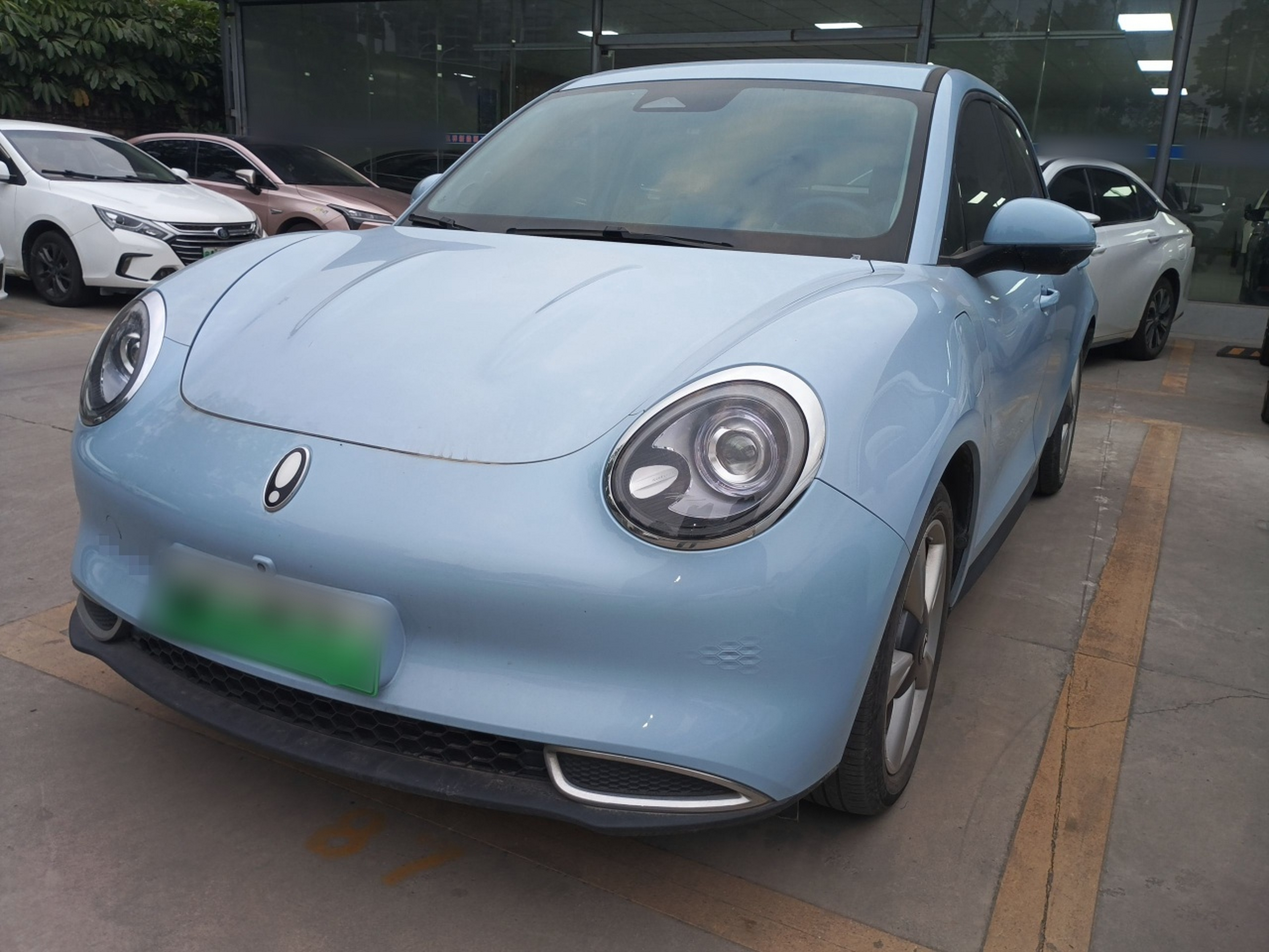 تحت مقدمة السيارة