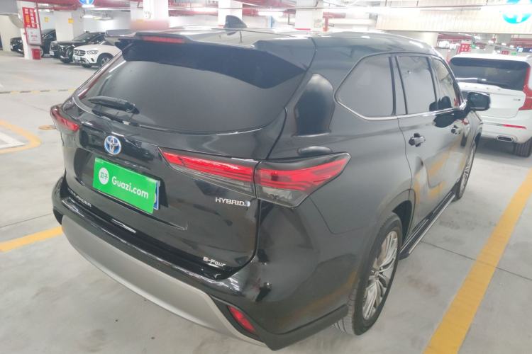 Used Toyota Highlander 2022 Dual-Engine 2.5L Four-Wheel Drive Prestige Version 7 Seats