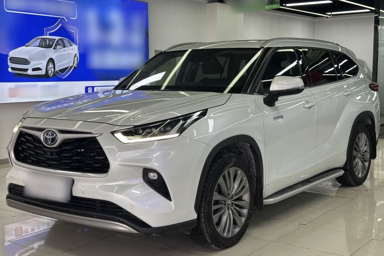 Used Toyota Highlander 2022 Dual-Engine 2.5L Four-Wheel Drive Prestige Version 7 Seats