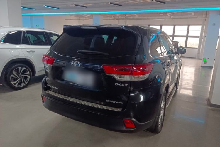 Used Toyota Highlander 2018 2.0T Four-Wheel Drive Luxury Version 7 Seats China VI Standard
