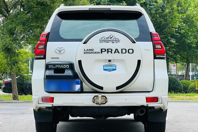 Used Toyota Prado 2019 3.5L Automatic TX-L Deluxe Edition with Rear-Mounted Spare Tire
