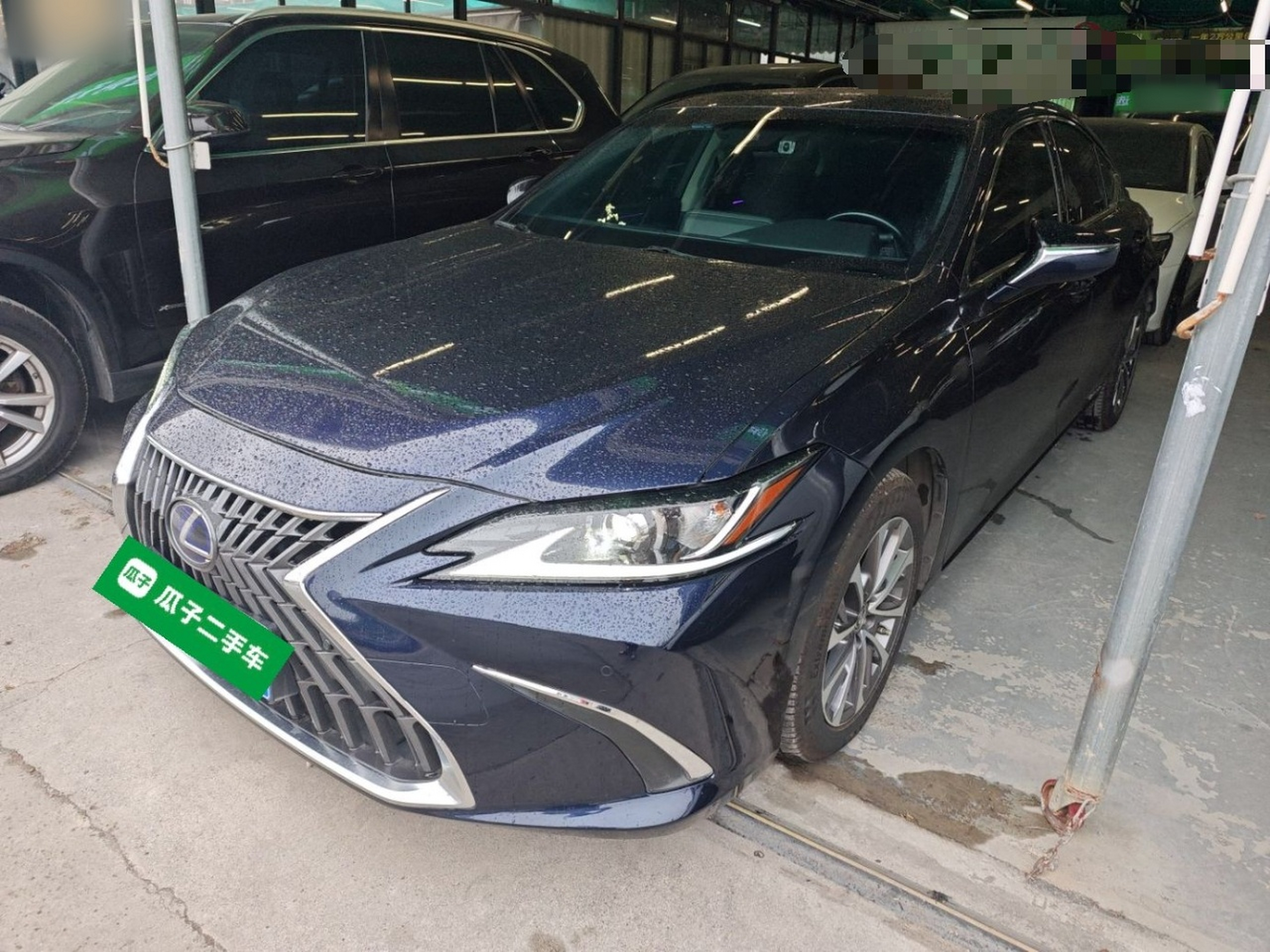 تحت مقدمة السيارة