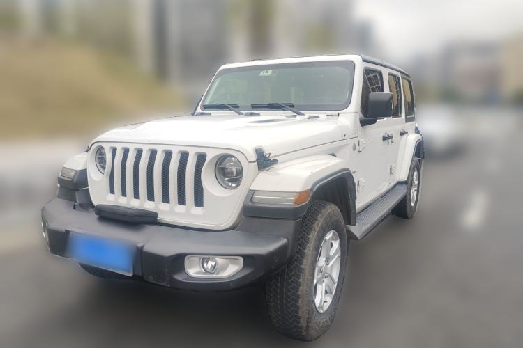 Used Jeep Wrangler 2019 2.0T Sahara Four-Door Version China VI Emission Standard