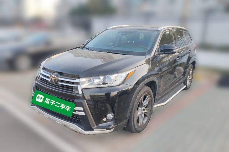 Used Toyota Highlander 2018 2.0T Four-Wheel Drive Prestige Version 7 Seats China V Emission Standard
