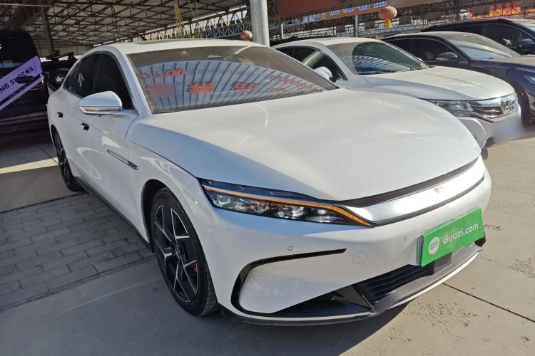 Used BYD Han 2022 EV Genesis Edition 715KM Front-Wheel-Drive Prestige Model
