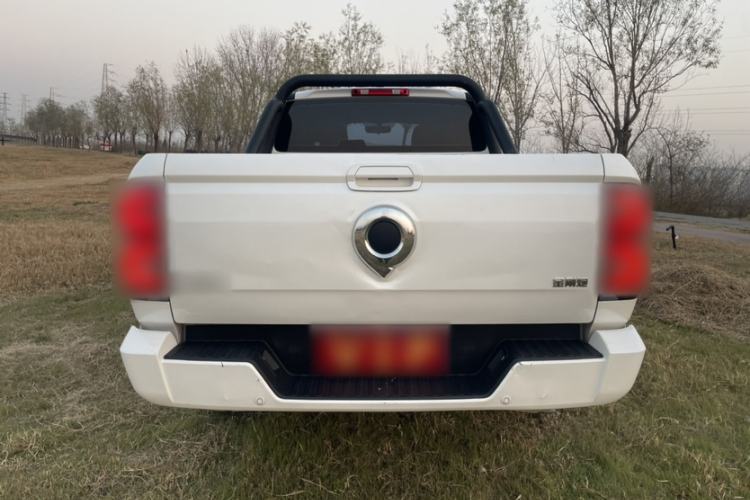 Used Great Wall King Kong Poer 2023 2.0T Automatic Diesel Two-Wheel-Drive Elite Version Flatbed GW4D20M
