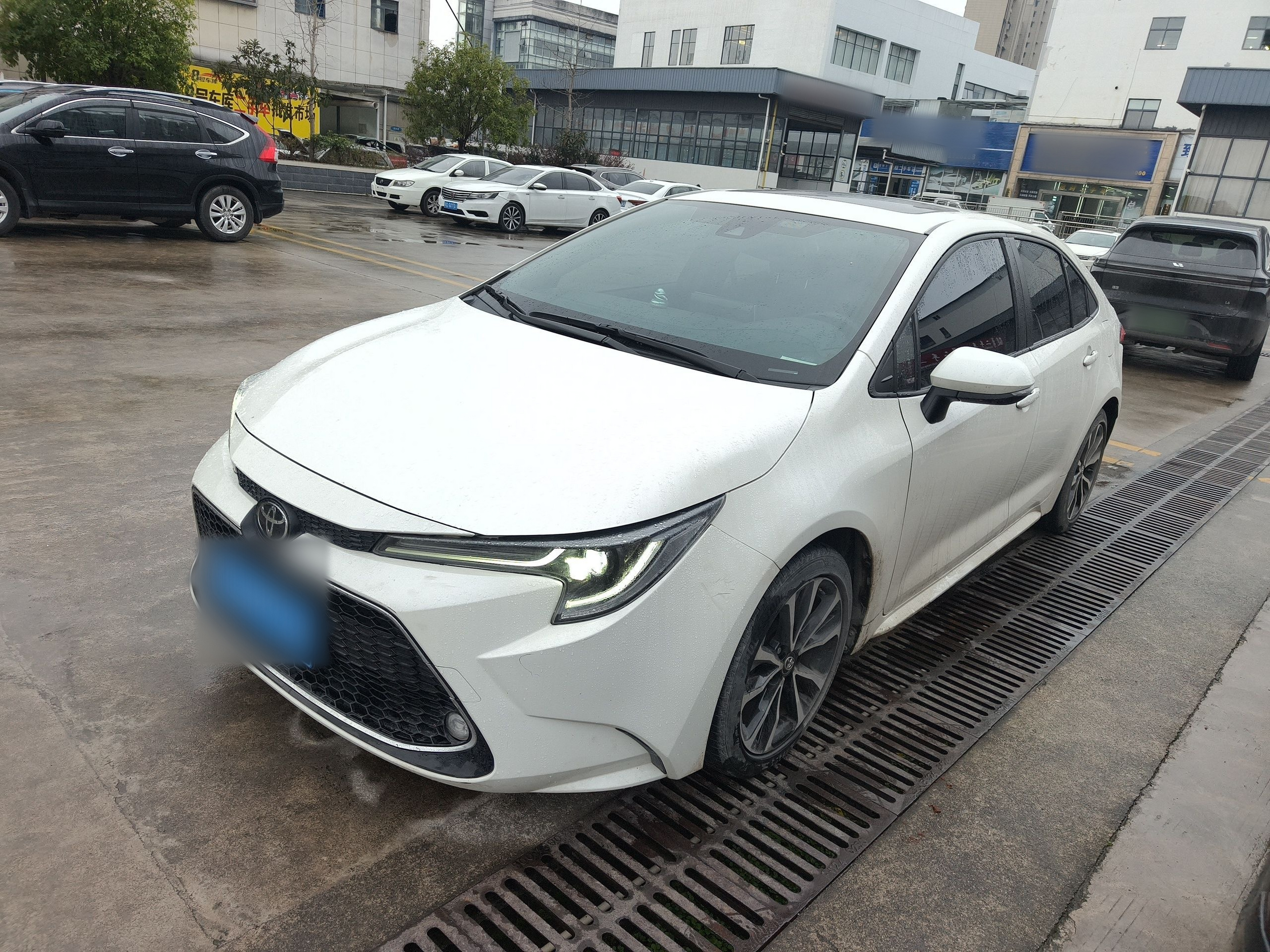 تحت مقدمة السيارة