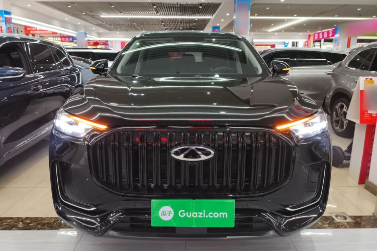 Used Chery Tiggo 9 2025 2.0T Dual-Clutch Two-Wheel Drive Black Samurai Edition 5 Seats