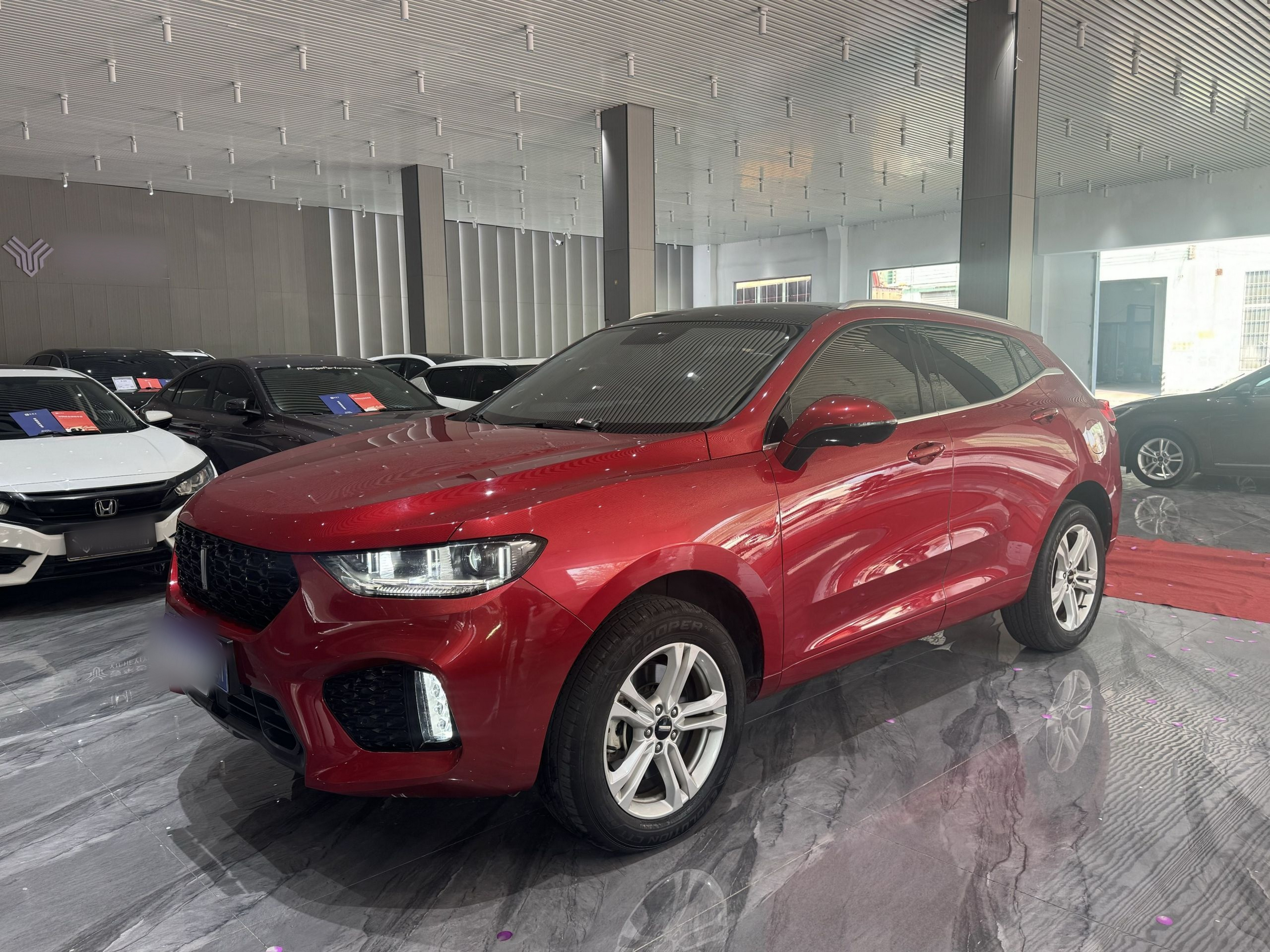 تحت مقدمة السيارة