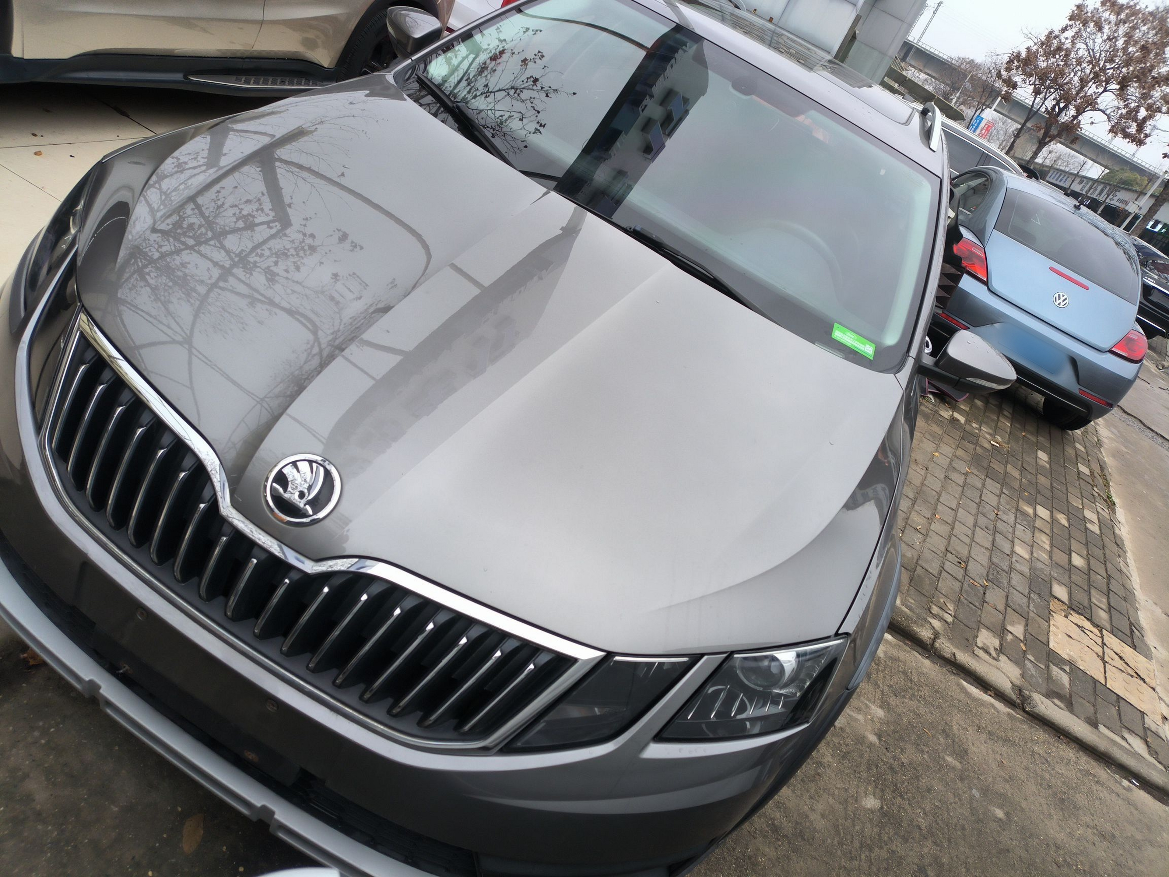 تحت مقدمة السيارة