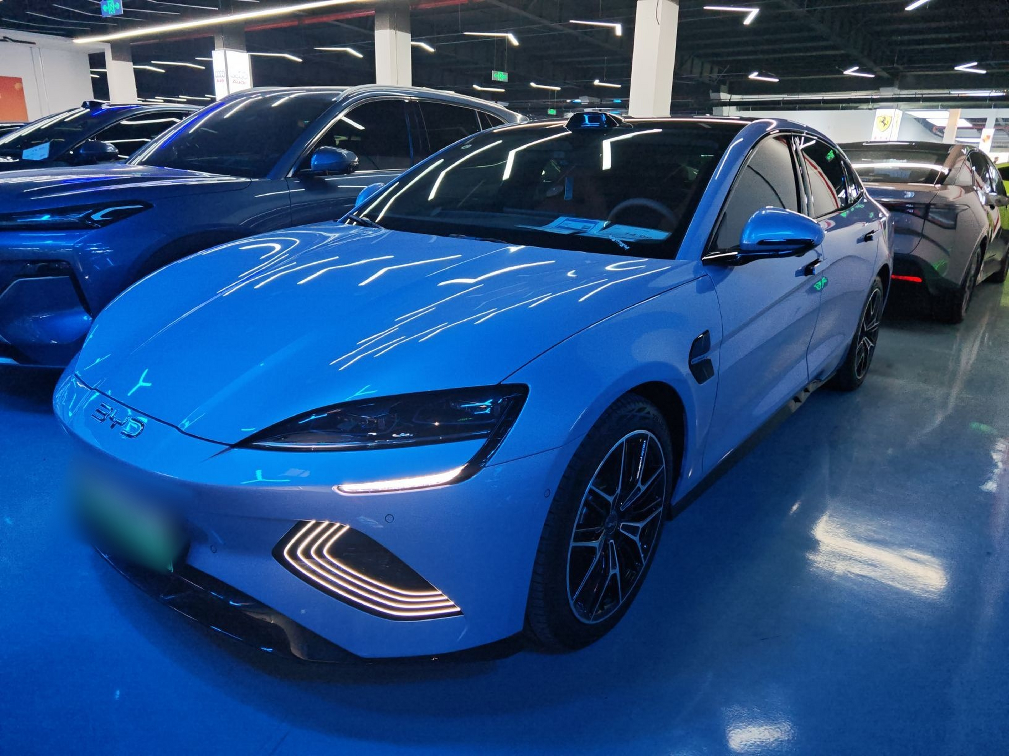 تحت مقدمة السيارة