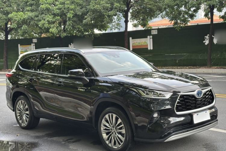 Used Toyota Highlander 2022 Dual-Engine 2.5L Four-Wheel Drive Prestige Version 7 Seats
