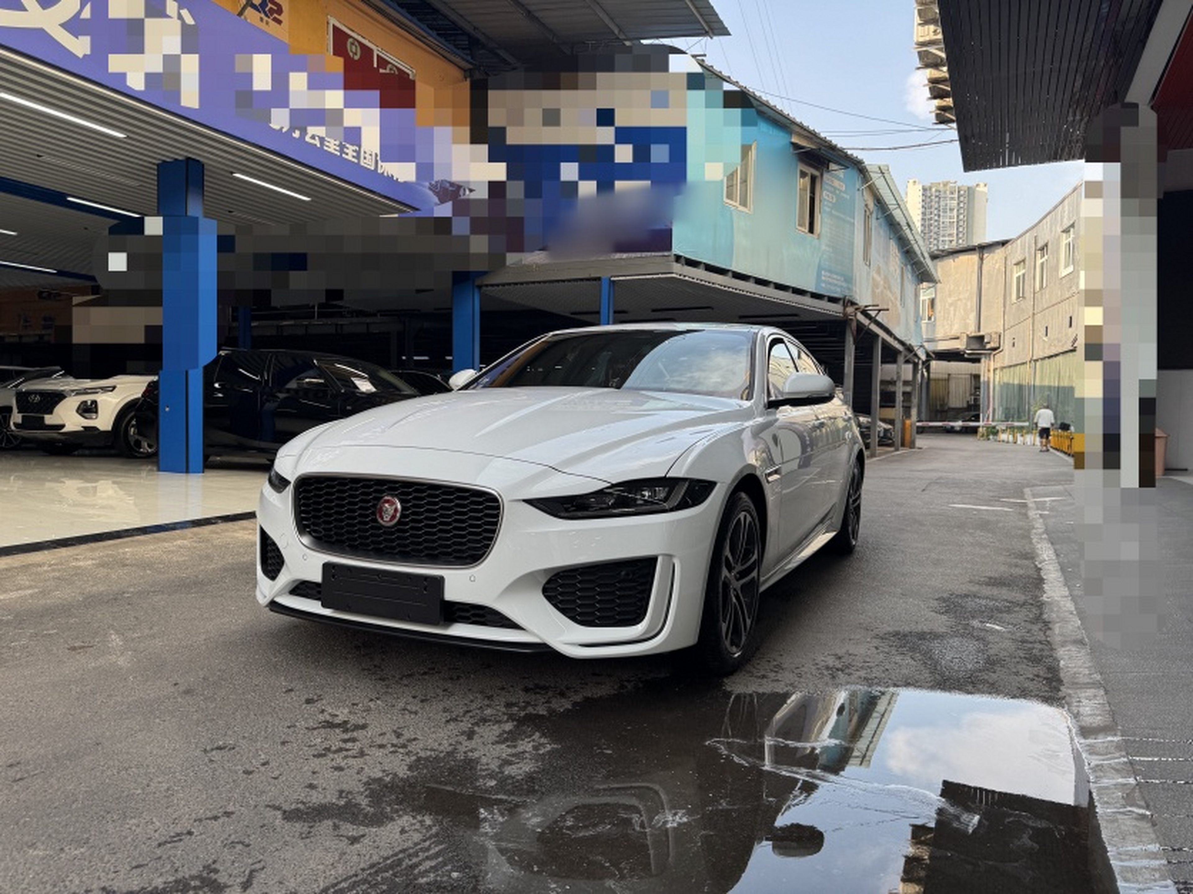 تحت مقدمة السيارة