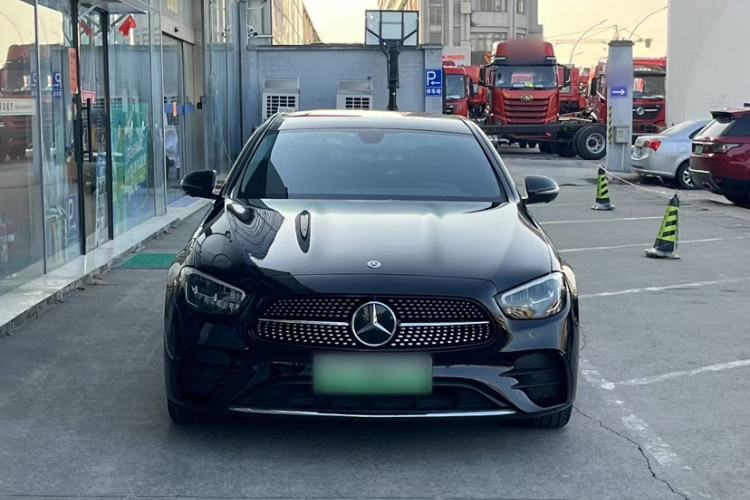 Used Mercedes-Benz E-Class New Energy 2021 E 350 e L Plug-in Hybrid Sports Sedan